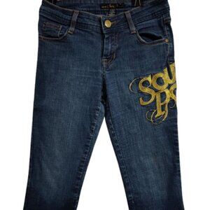 Vintage South Pole Denim Knee Knockers Junior Size 5